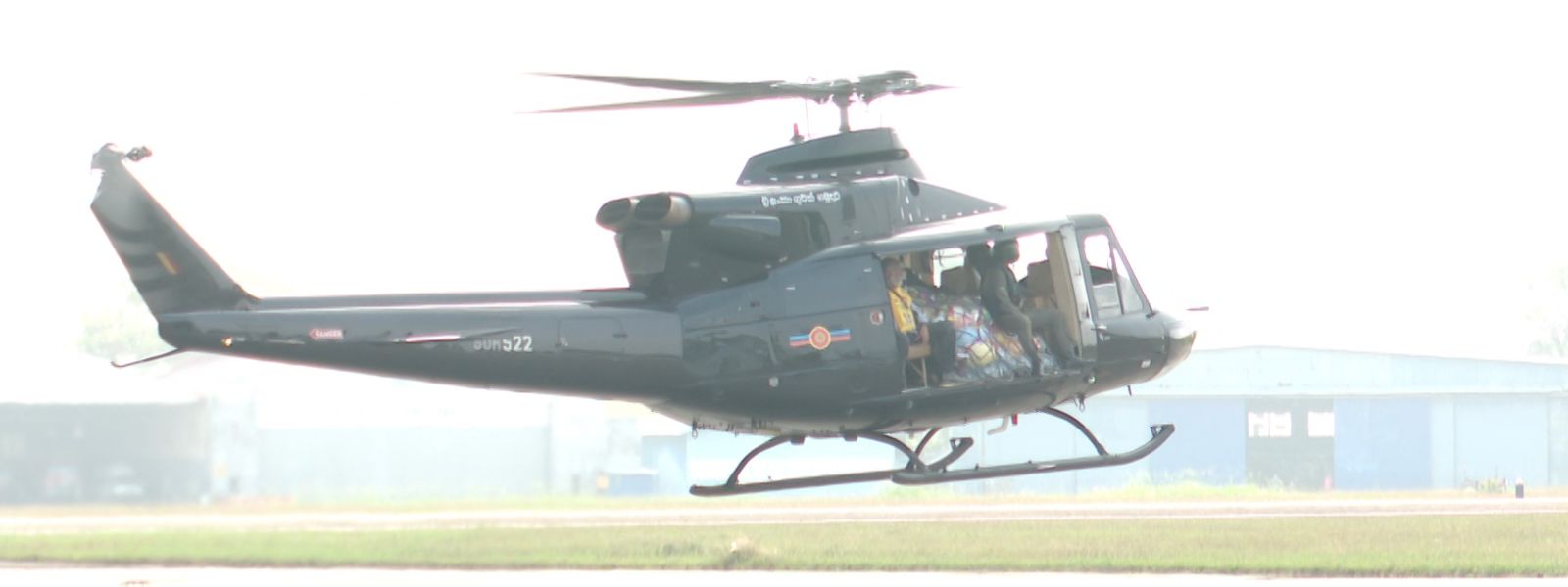 Bell 412 Brings Relief Where Roads Cannot